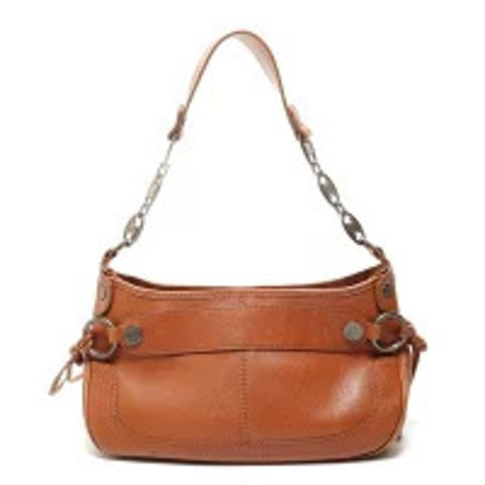 Celine Leather Triomphe Boogie Bag Shoulder Brown - Picture 2 of 13